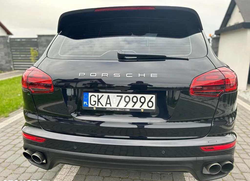 Porsche Cayenne cena 169000 przebieg: 210000, rok produkcji 2015 z Barlinek małe 742